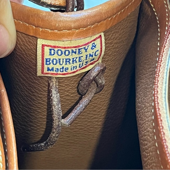 Vintage Classic Dooney & Bourke Leather Satchel - Picture 12 of 15